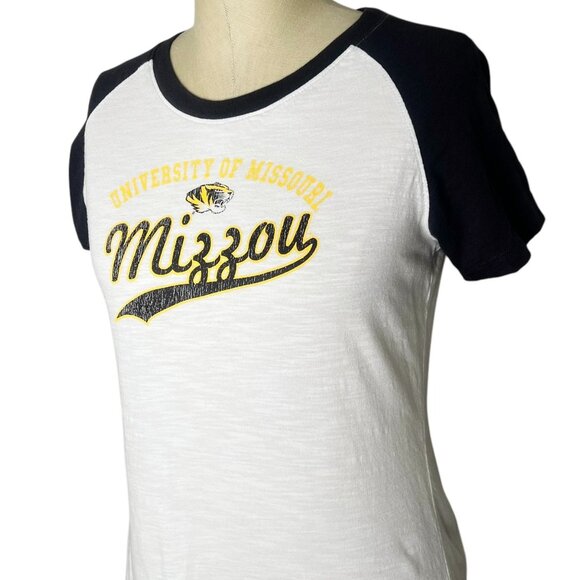 University of Missouri T-Shirt Womens Size L Mizzou Tigers Colosseum Athletics - Picture 1 of 4